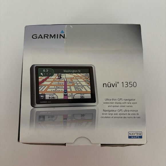 Garmin Nuvi 1350 GPS Bundle With Car Charger USB Car Mount Manuals Bundle *Video - Picture 2 of 11